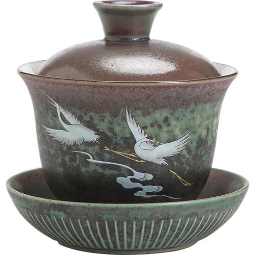 KNCOKAR Cups With Lid For Pu-erh