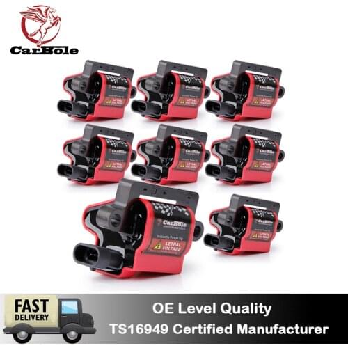 Square Ignition Coils Pack UF271 for Chevrolet Express 1500 2500 3500 for GMC for Workhorse 1999-2007 UF-271