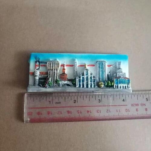 Good Quality Resin Art Deco Fridge Magnet