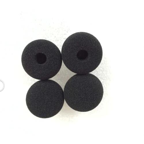 Linhuipad 8mm Diameter ball foam microphone windscreens windshields 10pcs/lot Free Shipping by mail