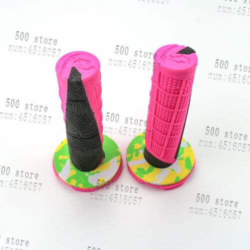 Newest hot selling 6 color 22mm Motorcycle Grips motocross Grip Handle Bar dirt pit bilk HANDLEBAR RUBBER GEL Grips