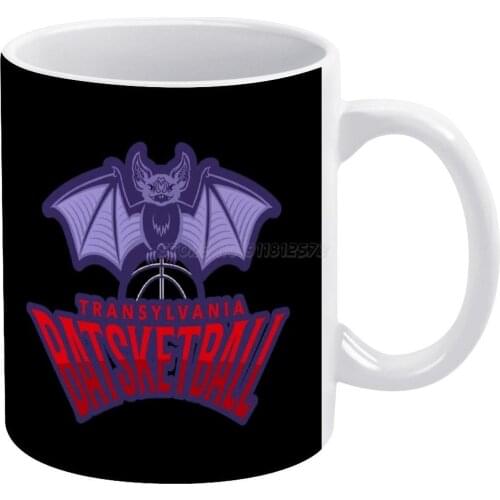 TRANSYLVANIA BATSKETBALL White Mug 11 Oz Funny Ceramic Coffee/Tea/Cocoa Mug Unique Gift Transylvania Basketball Sports Sports Me