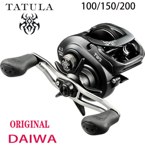 NEW 2019 DAIWA TATULA 100 150 200 Fishing reel Baitcasting Reel MAX DRAG 5kg/6kg low profile fishing reel Casting Reel 7BB + 1RB