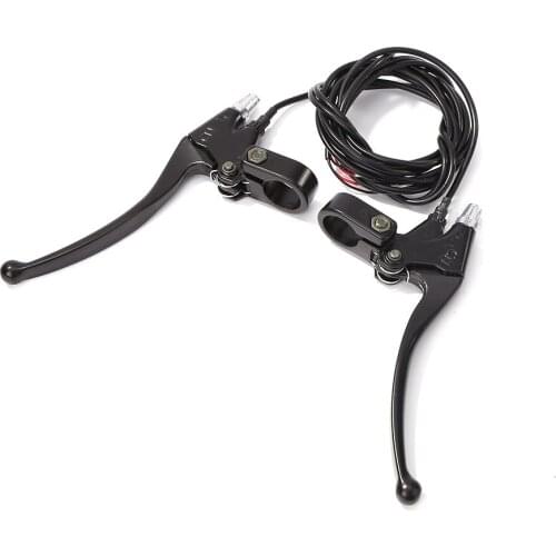1 Pair 10 inch Electric Scooter Aluminum Alloy Left Right Brake Lever E-scooter Handle Clutch Levers for Kugoo M4 Kick Scooter
