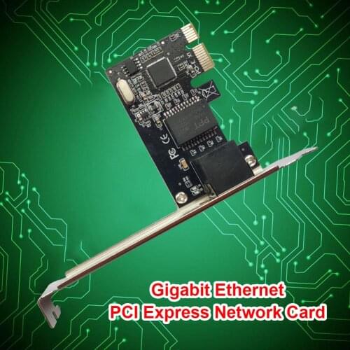 10/100/1000Mbps Gigabit Ethernet PCI Express Network Card PCIe RJ45 LAN Network Adapter for Desktop PC Driver Network Controller