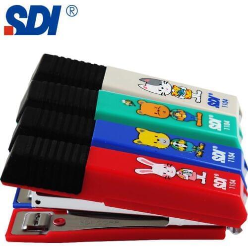 Sdi 1104 Stapler with Staple Remove Device at Rear Random Color One Piece