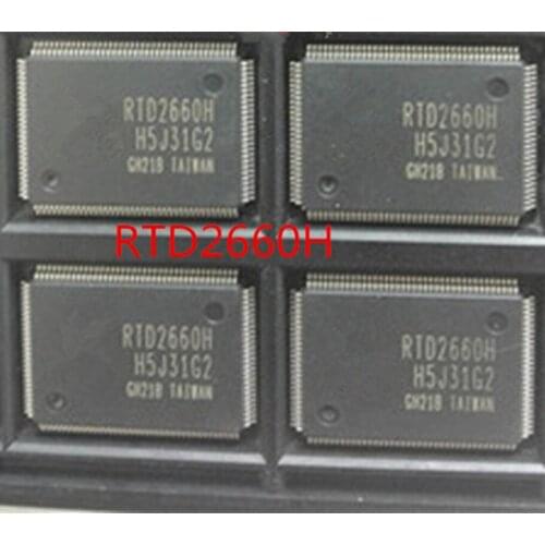 5PCS-10PCS Free shipping New original RTD2660H RTD2660 RTD2660H-GR QFP-128 LCD TV motherboard driver chip