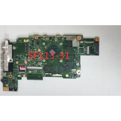 AS3EA_UMA REV:2.1 AS3EA NBGP211003 NBGNL11002 Celeron N3350 CPU Motherboard for Acer Swift SF113-31 N17P2