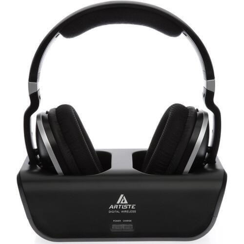 ARTISTE ADH300 2.4G Wireless Noise Isolating Super Bass HIFI Music TV PC Computer Home Video Headphone Headset 2.4G Transmitter