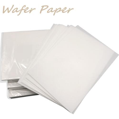 A4Wafer Paper for Cake Decoration Edible Rice Paper for Cake Decoration Customized Food Paper for Party Cake Flower Edible Paper