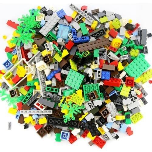 WANGE 1kg Weight Random Bricks Building Blocks City DIY Creative Educational Toys For Children designer