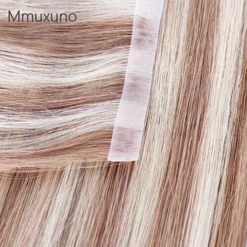 Mmuxuno Hair For Tape Extensions