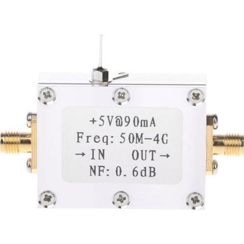 50M-4GHz Low Noise Amplifier LNA Ham Radio Module RF FM HF VHF NF=0.6dB -110dBm