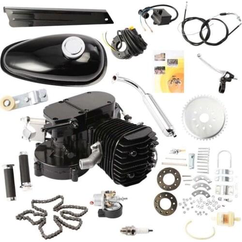 80CC Motorized Push Bike Motorised Bicycle Petrol Gas Motor Engine kit 2 Stroke