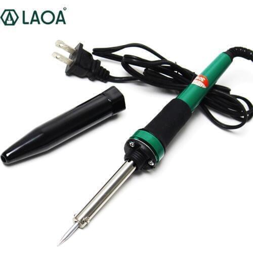 LAOA Electric Soldering Iron Set 30W/40W/60W Welding Solder Station Heat With Pencil Protecting Cover Repair Tool Kit