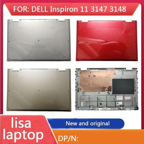 New Original For Dell Inspiron 11 3147 3148 3157 3158 D-Shell Chassis Bottom Cover DJXM1 silver MWKRJ Gold NTWJN 188W7 Red