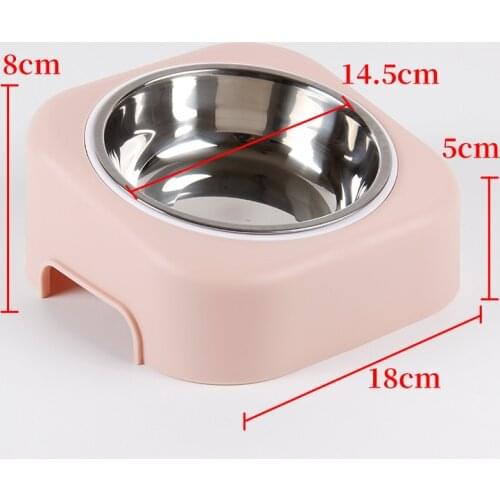 New Pet Dog Cat Bowls Dog Food Bowl Pet Puppy Accessories Supplies Dog Accessories for Small Dogs Luxury Cat Food Container