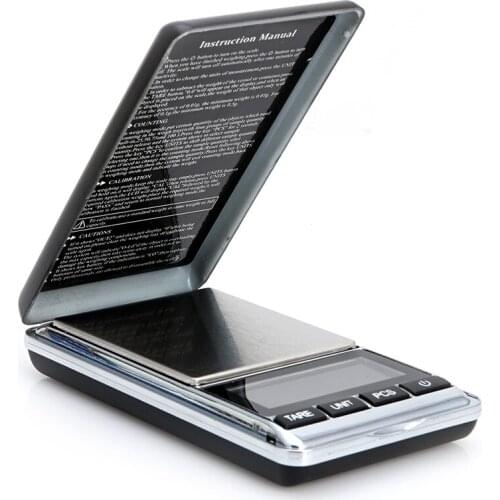 Portable 500g x 0.1g Mini Digital Scale Jewelry Pocket Balance Weight Gram LCD