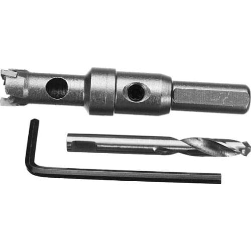 Direct Selling New Arrival Brocas Ferramentas 2 Sets/lot _ 12mm Carbide Tip Metal Cutter Hole Saw With Twist Drill Bit