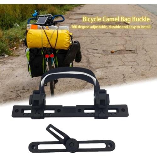 Bicycle Camel Bag Buckle Adjustable Luggage Buckle Bicycle Bag Buckle Riding Equipment Bicycle Bike Accessories