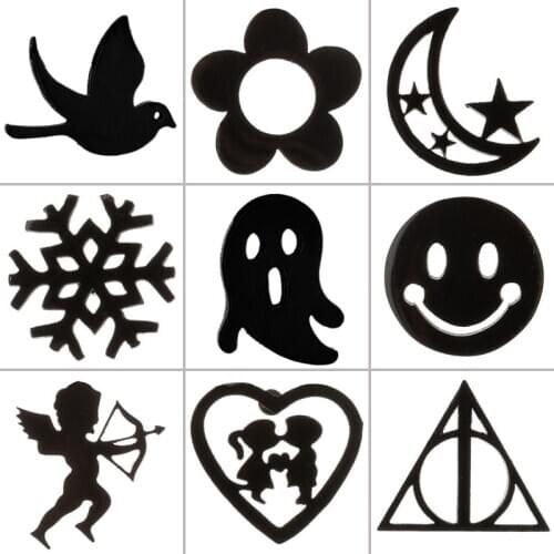 Yiustar Trendy Tiny Cartoon Animal Earrings Stud For Women Steel/Black/Rose Gold Color Stainless Jewelry Multiple Styles Gifts