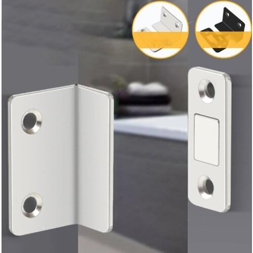 Strong Magnetic Steel Catch Latch Ultra Thin For Door Cabinet Cupboard Closer Drawer Closet Wardrobe Bathroom Bedroom Sliding