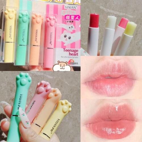 Moisturizing lipstick temperature changing colors anti crack deep hydrating lip cream long lasting smooth jelly lipstick AC245