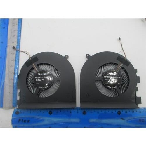 CPU GPU Cooling Fan For Razer Blade Pro 17 RZ09 RZ09-0287 EG75070S1-C470-S9A EG75070S1-C480-S9A EG50050S1-CF11-S9A