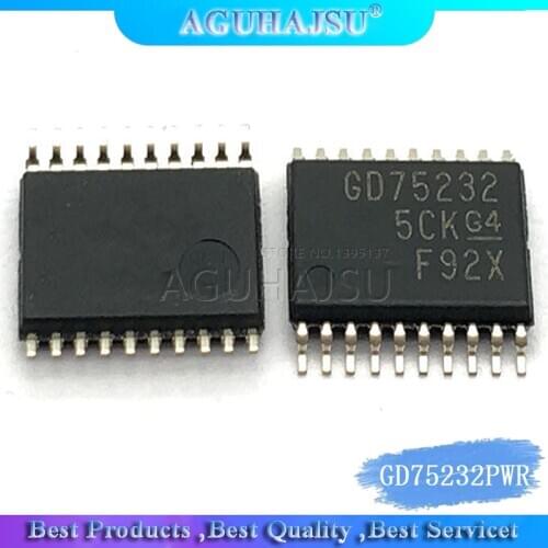 1pcs/lot GD75232PWR GD75232PW GD75232 75232 TSSOP20 original authentic