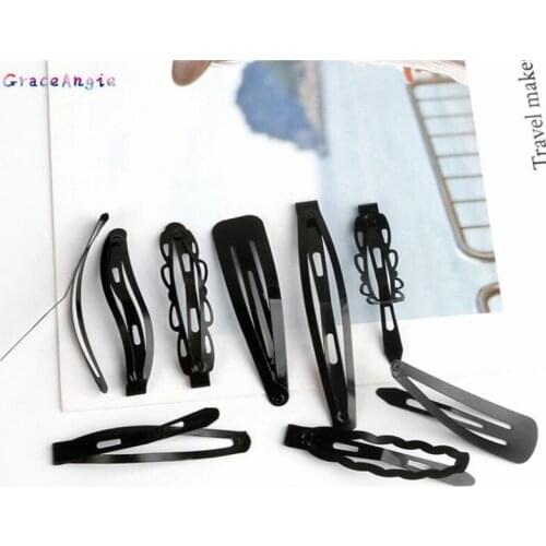 12pcs Kawaii Hair Clips Snap Hair Pins And Clips Bb Hairpin Metal Barrettes For Baby Children Women Girl Styling Accessories Top