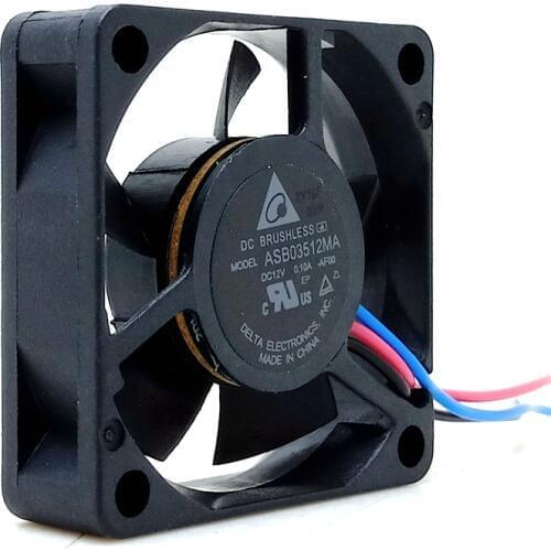 2pcs For Delta 3510 mute fan asb03512ma 12V 3.5cm 35mm 35X35X10mm notebook set top box cooling fan