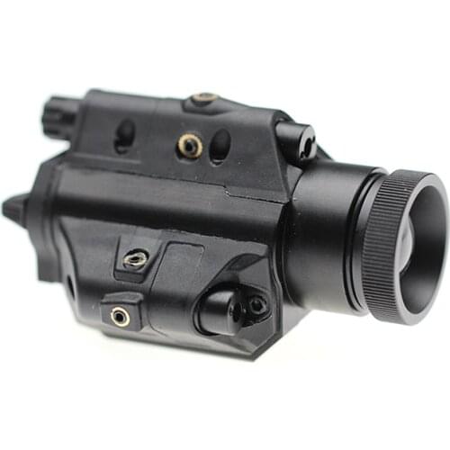 3 in 1 LASERSPEED Aluminum Tactical Pistola Light Flashlight + Dual Beam Laser Sight for MIL-STD-1913 Picatinny Rail