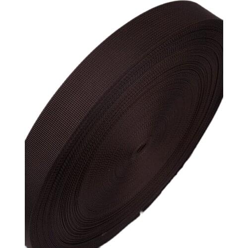 30mm striped nylon strap webbing for bag strap webbing hot sale