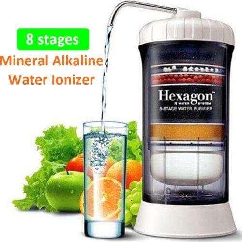 Alkaline pH balance Ionized Alkaline Water Filter Ionizer Machine low ORP excellent 8 stage filtration system tap water purifier