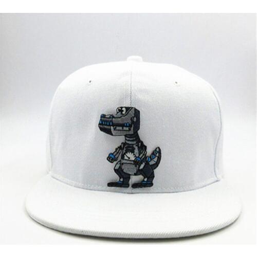 Cartoon robot dinosaur embroidery Baseball Cap hip-hop cap Adjustable Snapback Hats for men and women 357