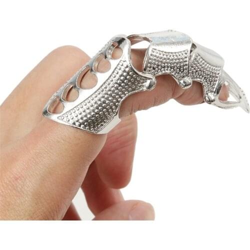 Cosplay Danganronpa Dangan Ronpa Gothic Celestia Ludenberg Punk Finger Bone Ring Joker Girl Cosplay Props