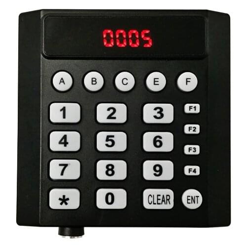 Mini Keyboard Kitchen Caller Transmitter Keypad for Wireless Calling System