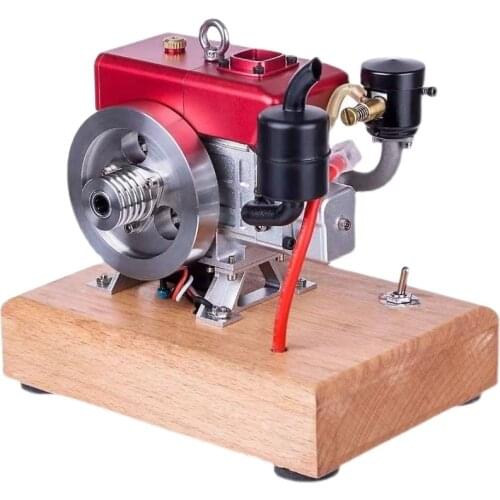 Engine model single cylinder can start mini fuel RC internal combustion gasoline diesel homemade DIY metal assembly