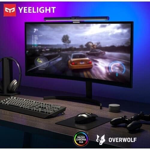 YEELIGHT Desk Lamp Foldable Eyes Protection Reading Dimmable PC Computer USB Lamp Display Hanging Light mi Home APP Control