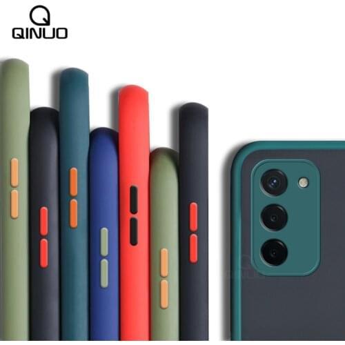 Simple Matte Phone Case For Samsung Galaxy S21 S20 Ultra S10 S9 S8 S21 Plus Note 8 9 10 + 20 Camera Lens Protection Bumper Cover