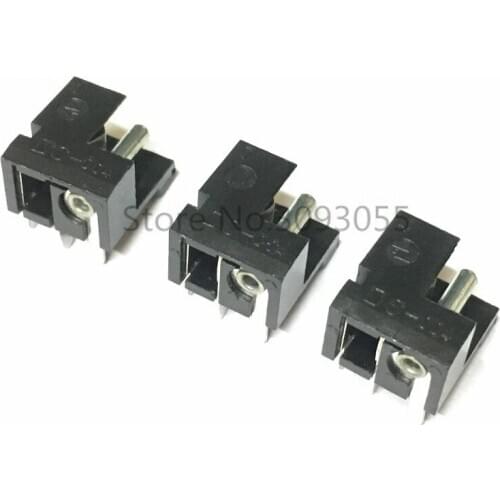 20PCS/LOT DC-004 Black and White DC Power Jack Socket Connector DC005 5.5*2.1mm 2.1 socket Round the needle