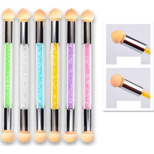 ROSALIND Pen Painting Brush Double Head Dotting Design Paint Drawing Blooming Pencil Silicone