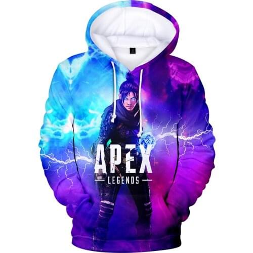 2021New Popular Anime 3D Hoodie Apex Legends Fashion Sweatshirts Men Women Kids Spring Autumn Clothes Harajuku Apex Legends Tops
