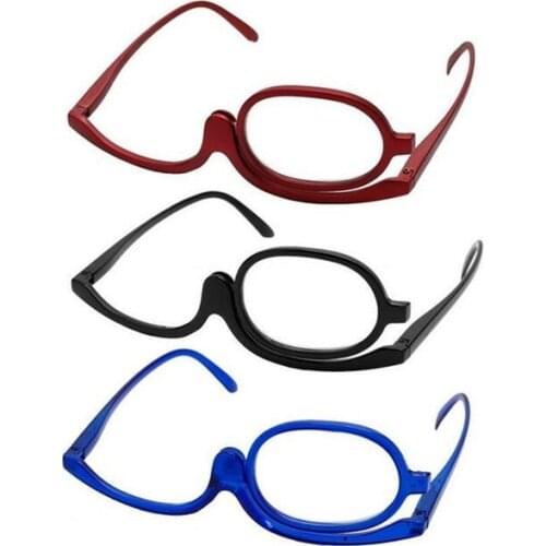 3 Colors Reading Glass Magnifying Glasses Makeup Folding Eyeglasses Cosmetic General Cosmetic Glasses Makeup Accessories