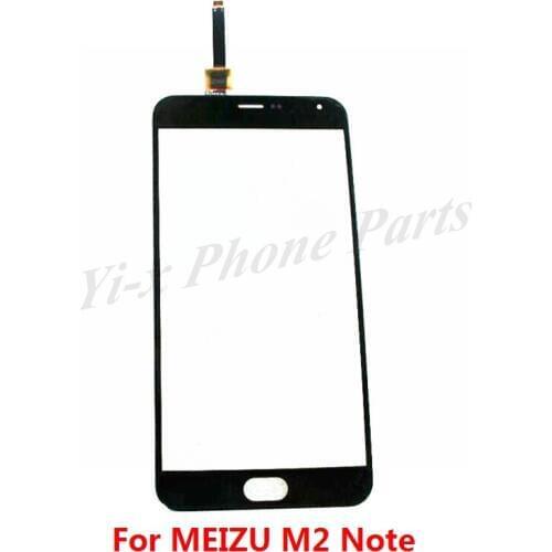 1pcs Black Touch screen For MEIZU M2 Note Meilan Note 2 Touch Screen Digitizer Replacement Parts