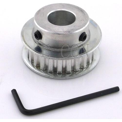 1pcs XL Type XL25T 11mm Width Aluminum Timing Belt Pulley 16/6/6.35/8/10/12/12.7/15/17/20/5/7/14mm Bore for Stepper Motor