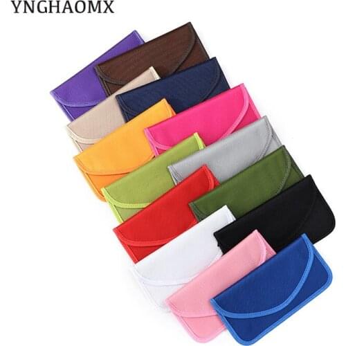 50pcs/lot 19.5*10cm Signal Shielding Blocker Bag mobile Cell Phone RF Signal Shielding Blocker Bag Case Pouch Anti Radiation