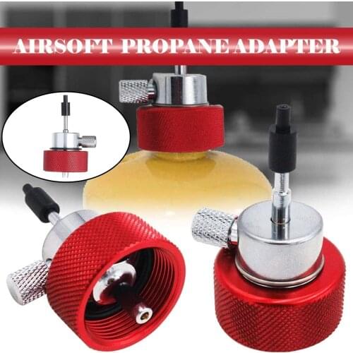 Cylinder Propane Gas Tank Refill Adapter Converter Filling Butane Canister for Outdoor Camping Stove Supplies