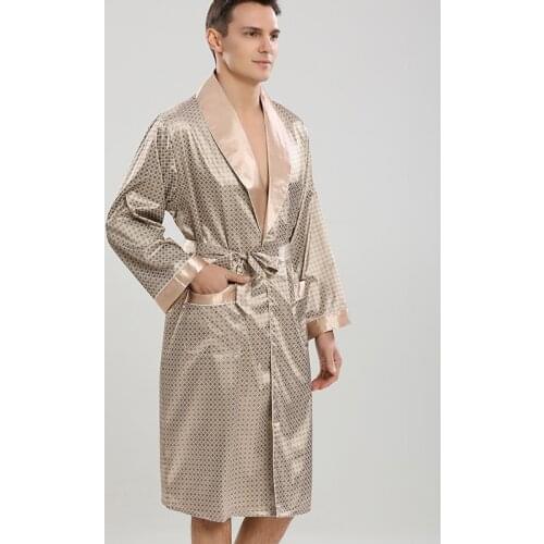 ASPYG Men's Dressing Gowns