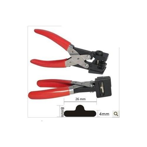 Free shipping T shape hole punch shapes furadores hardballs pvc card plier 26x8x4mm stationery supply
